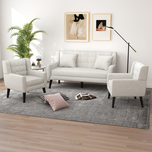 Living Room Sets You Ll Love In 2023 Wayfair Canada   3   Piece Living Room Set 